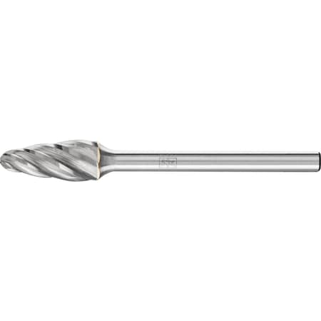 Carbide Bur - Tree Shape, ALU Cut - 1/4 X 1/2 X 1/8 Shank - SF-51